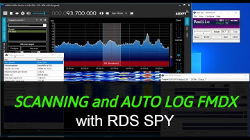 Scanning and Auto-logging FMDX with RDS Spy and SDR#