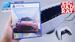 WRC 10 PS5 (Россия), Распаковка и игровой процесс World Rally Championship 10 PlayStation 5