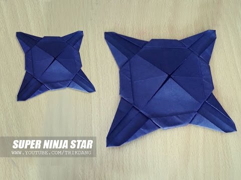 Best Origami Star Ever How To Make A Paper Shuriken That Flies Like Boomerang Super Ninja Star