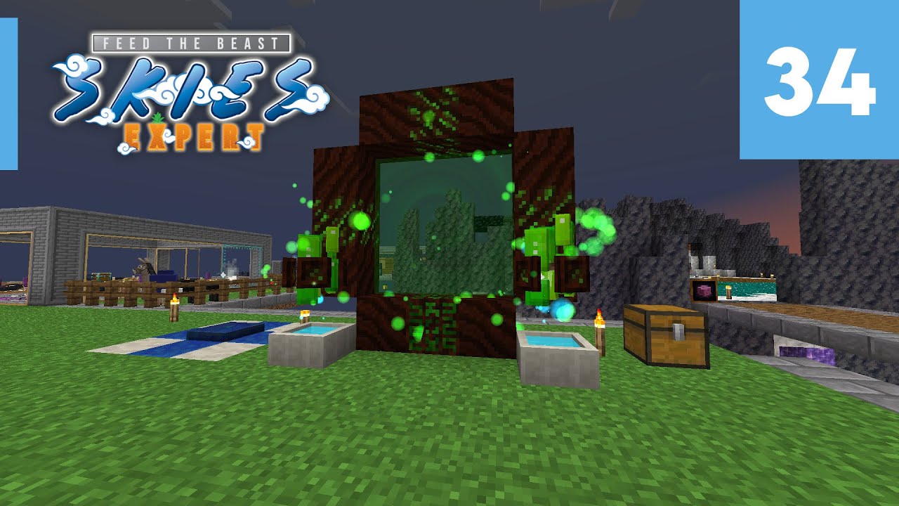 FTB Skies Expert #34 - Elven Trading Gateway