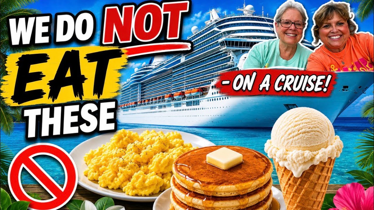 Foods we NEVER eat on a cruise & WHY !!! #cruising #cruise #travel #vacation #cruiseship #food 