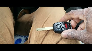 How To Program 2010 Honda Pailot Remote Key Fob