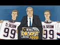 The Real Story Behind How Burke Landed BOTH Of The Sedin Twins AT The 1999 NHL Draft | Hey Burkie