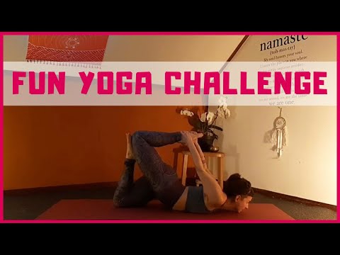 Have fun with YOGA CHALLENGE