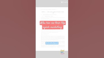 Mẫu báo cáo thực tập ngành marketing chuẩn nhé - lưu lại khi cần - dichvuthuctap.net