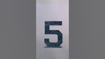 3D TIMER 5 SECOND | NO COPYRIGHT VIDEO 4K WITH SOUND | #greenscreen #quiz #countdown #animation #gk