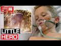 How a little boy fought through agonising pain to save his father's life | 60 Minutes Australia