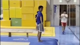 Kenzo Shirai Training 9/2 Twist! (2021 Worlds Training?)