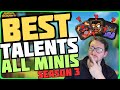 The BEST Talents for ALL Minis for Season 3 Warcraft Rumble (SAFE Nerf, Emperor Thaurissan release)