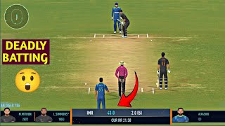 🔥 Destroying Bowling Lineup of a Diamond Rank Opponent in Powerplay | Real Cricket 24 🔥