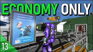 Visiting as MANY Stations as We Can in Space Engineers Economy Only | Episode 13