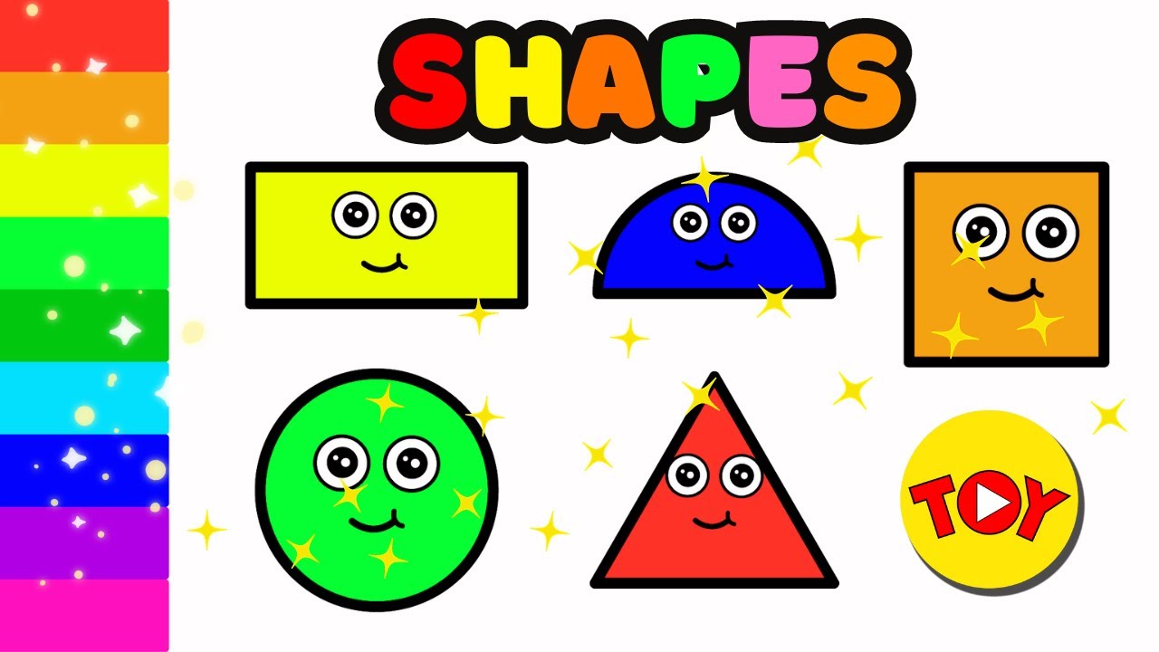 Shape Fun: Coloring & 3D Surprise - TOYTUBE - YouTube