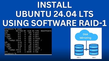 How to Install Ubuntu 24.04 LTS With Software Raid-1 | Install Ubuntu 24.04 LTS On Software Raid