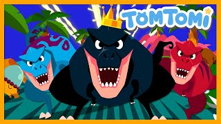 Tyrannosaurus Song T-Rex Dinosaur Cartoon Kids Song Tomtomi