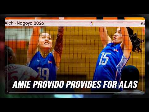 Amie Provido draws praise from Alas head coach: 'She's shining inside the court' | ABS-CBN News