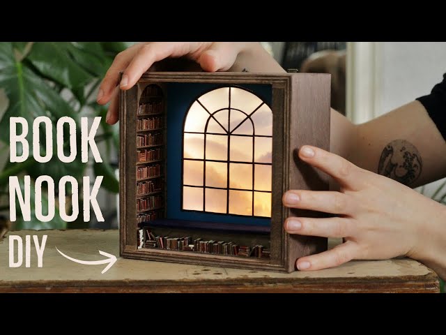 VIDEO. Des livres en boites ou l'art du book nook