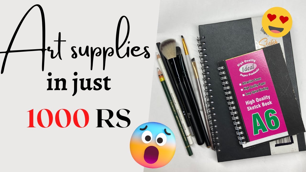 lets buy art supplies my new art supplies lets buy new art material