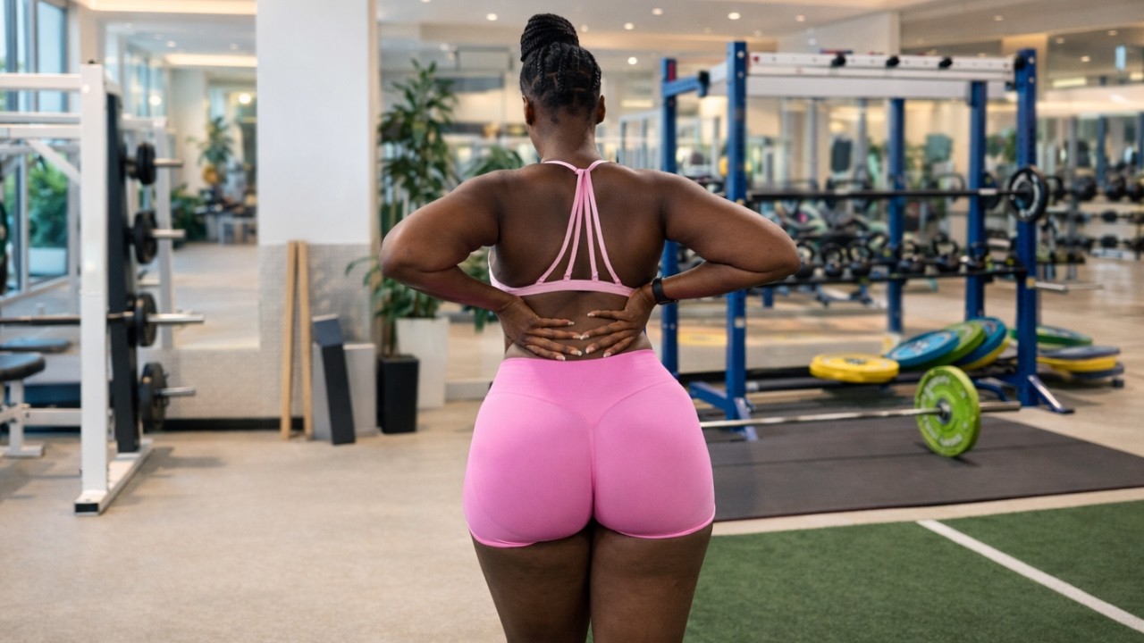 Little Pink Gym Shorts