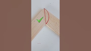 geometry line technique measuring 45 degree cuts