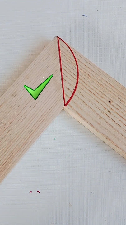 geometry line technique measuring 45 degree cuts