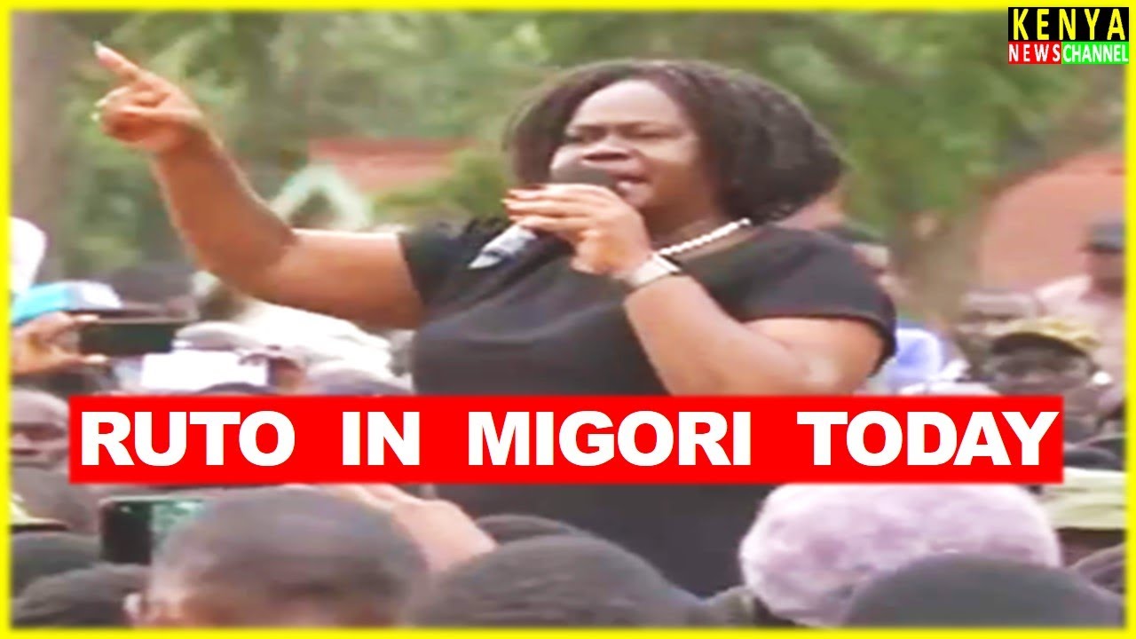 ЭТА ЖЕНЩИНА! Послушайте, что Глэдис Ванга сказала Руто сегодня лично на турнире в Мигори Джунет М...