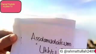 Bikin Baper 😊Surat cinta untuk mu Ukhti :)