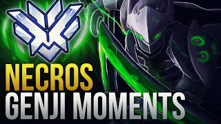 NECROS BEST GENJI MOMENTS - Overwatch Montage