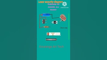 DIY Laser Security Alarm System - How to Make Your Own#electrical #shortvideo #lasercutting #tech