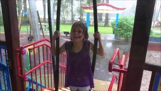 I & JL Bark Park in the Rain