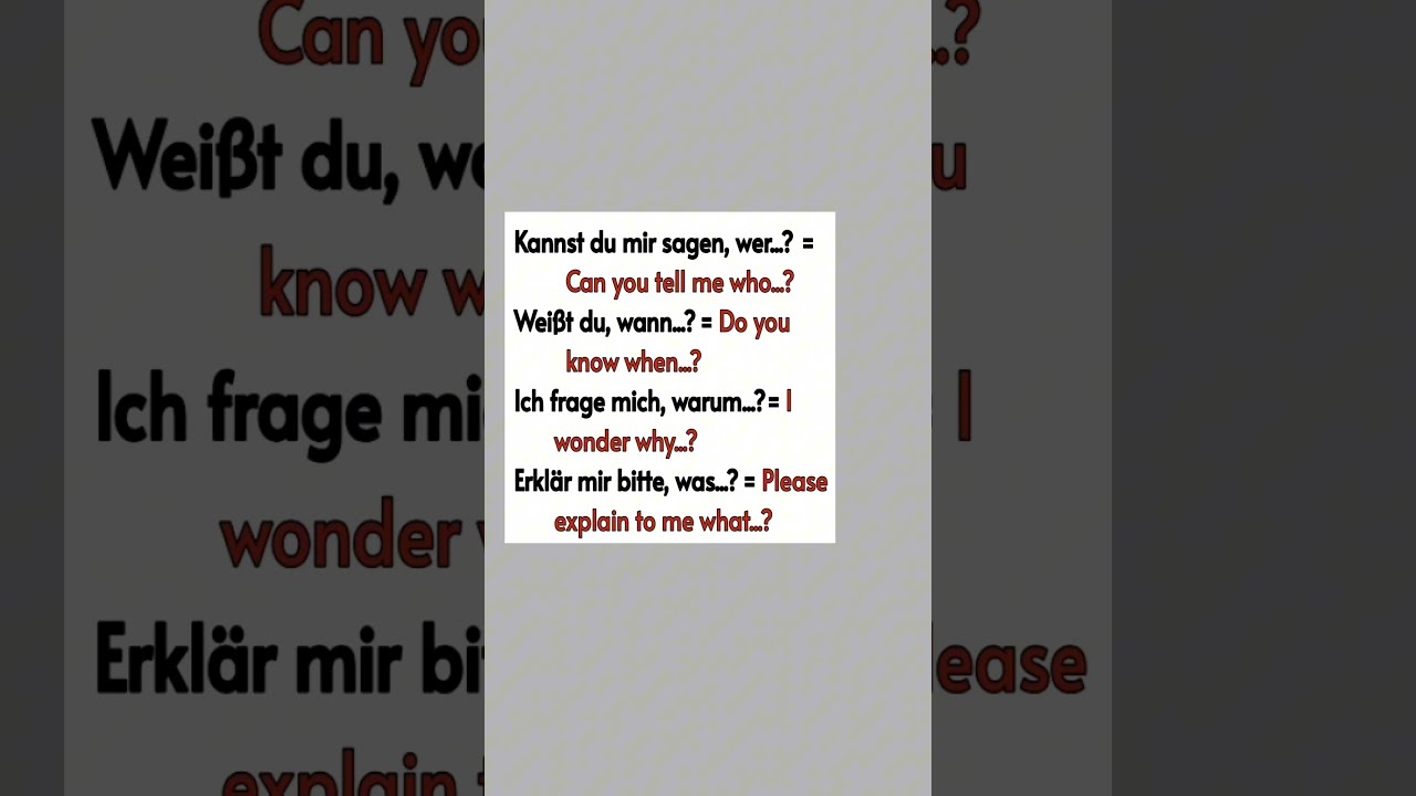 Example Of German Common Sentence Learngerman Talkgerman Sprachelernen