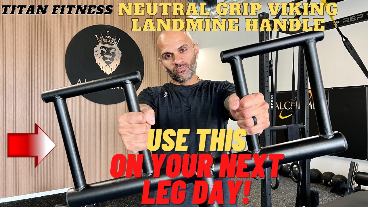 ニュートラルグリップバイキングハンドル （TITAN FITNESS