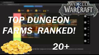 Tierlist Ranking The BEST Dungeon Gold Farms! My Thoughts