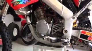 2001 Honda CR125r fresh top end rebuild
