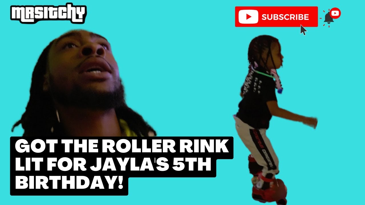 Jaylas 5th Birthday Part 1, WE GOT LIT AT THE ROLLER RINK! 🛼🎂🔥 # ...