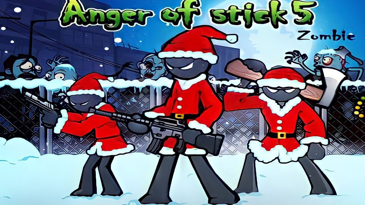 Anger OF Stick 5 zombie || Level 9