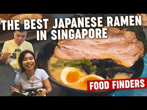 The Best Japanese Ramen in Singapore: Food Finders EP2