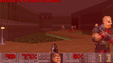 Ultimate Doom E1M1 Pacifist in 8s by 4shockblast