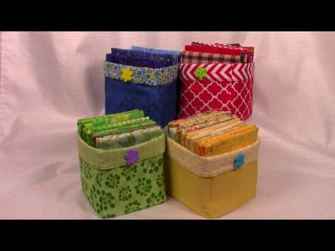 Fat Quarter Organizer Bins - Pro-Stitcher