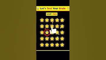 আপনার Brain কতটা ফার্স্ট 🧠|Memory Test|Find The Odd Emoji Out| Part-20 |#quiztime #shorts