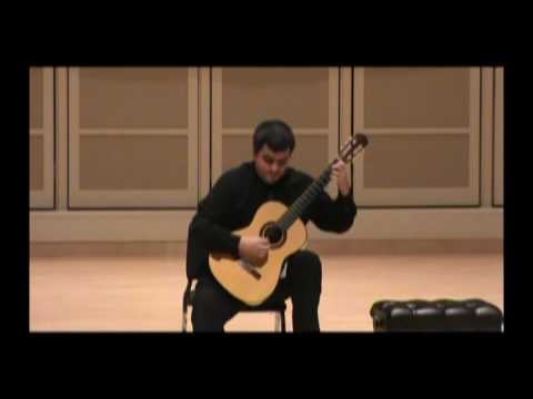 Edel Muoz First Prize. 1st Annual Indiana Guitar F...