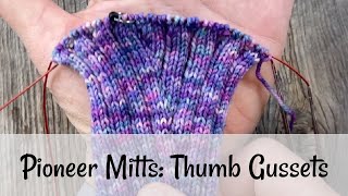 Pioneer Mitts KAL: Thumb Gussets