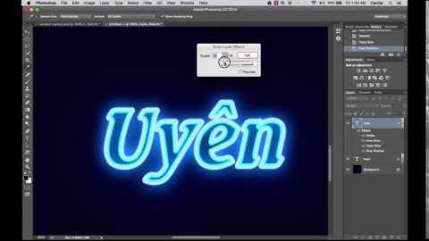 Cách Sử Dụng Layer Styles – Photoshop Cơ Bản