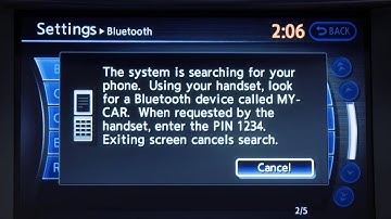 2013 Infiniti FX - Connecting Procedure