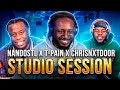 Chrisnxtdoor makes a insane dance track with tpain  nandostl  full session