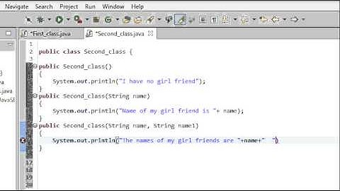 Java Beginners Tutorial- 19: Multiple Constructors in a Class a.k.a Constructor Overloading