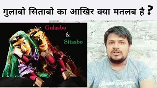 Meaning of Gulabo sitabo (2020) ll akhilogy