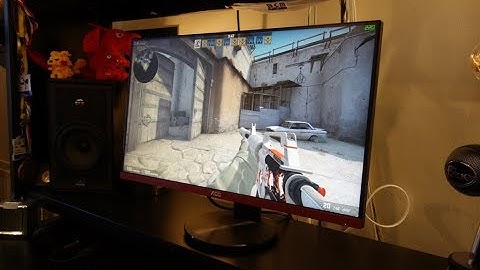 AOC G2590PX review - 24.5" 1080p 144Hz TN gaming monitor - By TotallydubbedHD