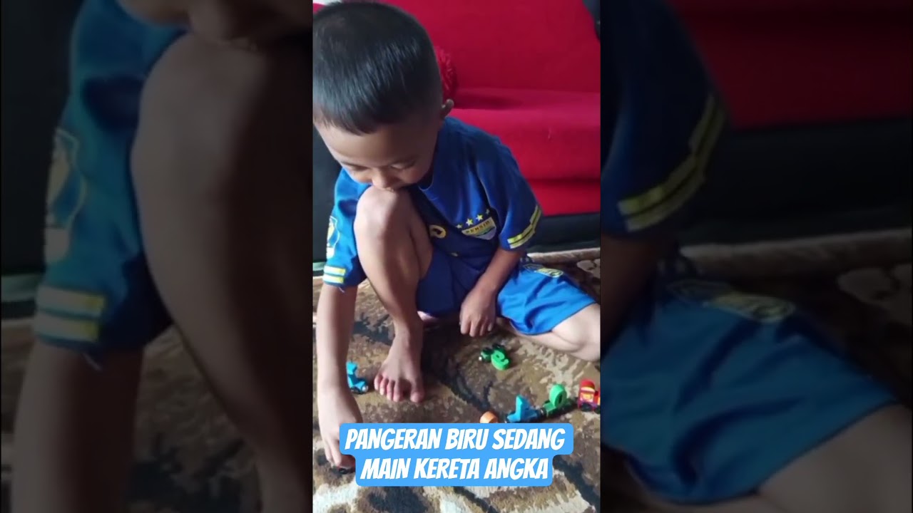 PANGERAN BIRU SEDANG MAIN KERETA ANGKA