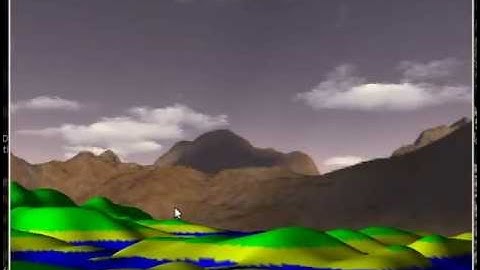 OpenGL random heightmap with skybox