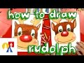 How To Draw Rudolph